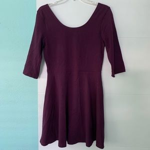EXPRESS Pretty Plum Dress
